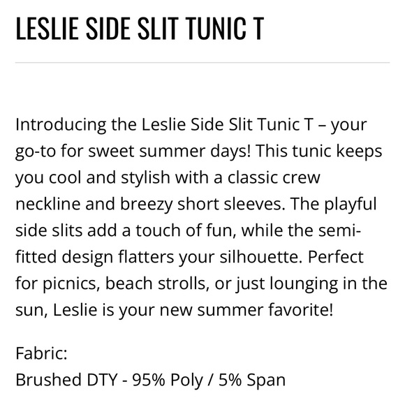 LuLaRoe Leslie top - Large - Picture 10 of 12